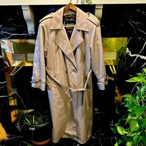 London Fog classic trenchcoat